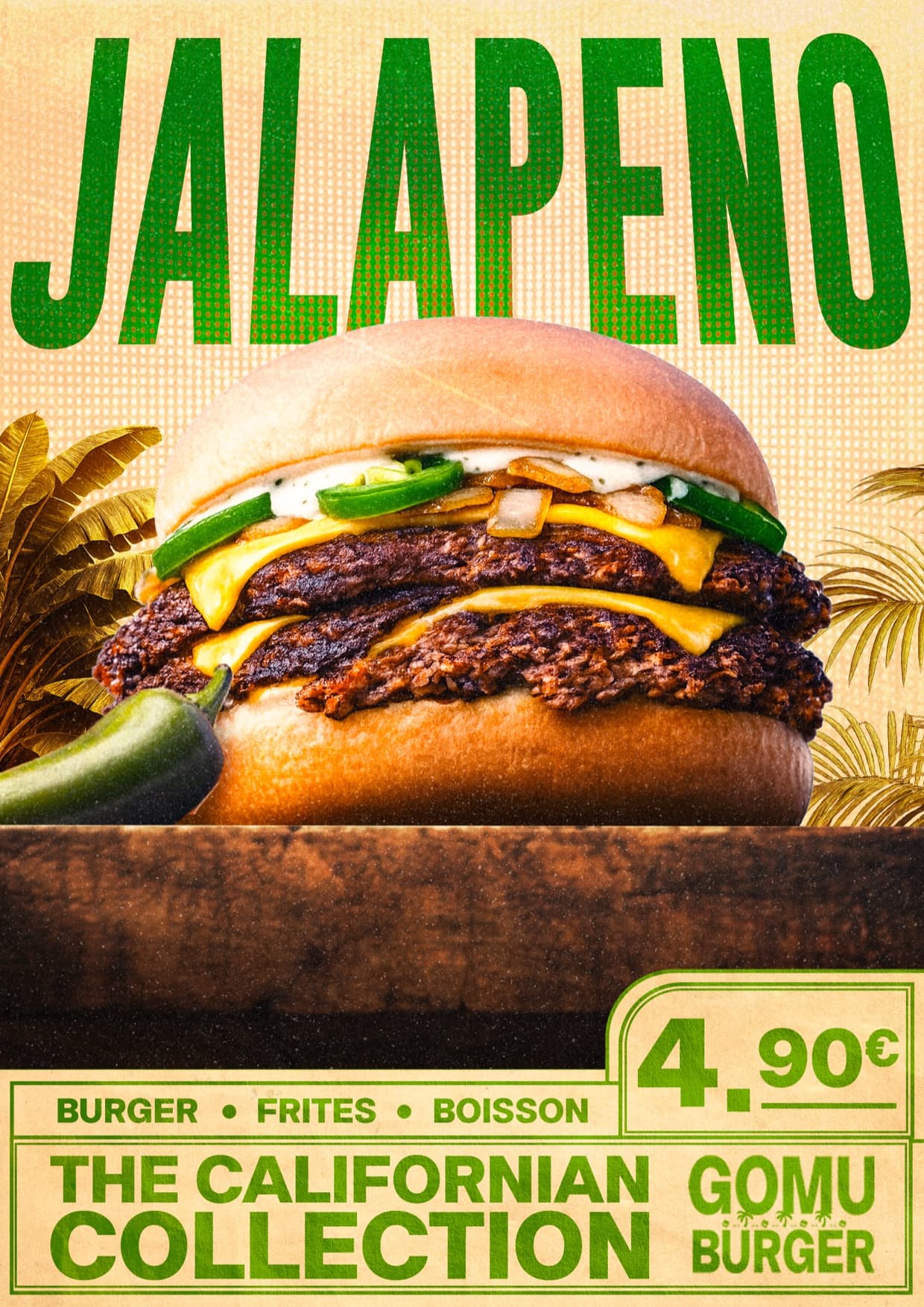 Gomu Californian — Affiche