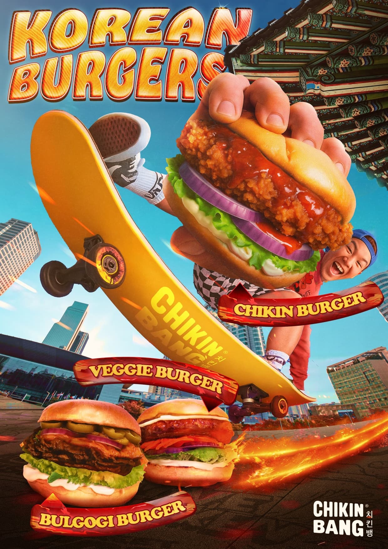 Chikin Bang — Affiche