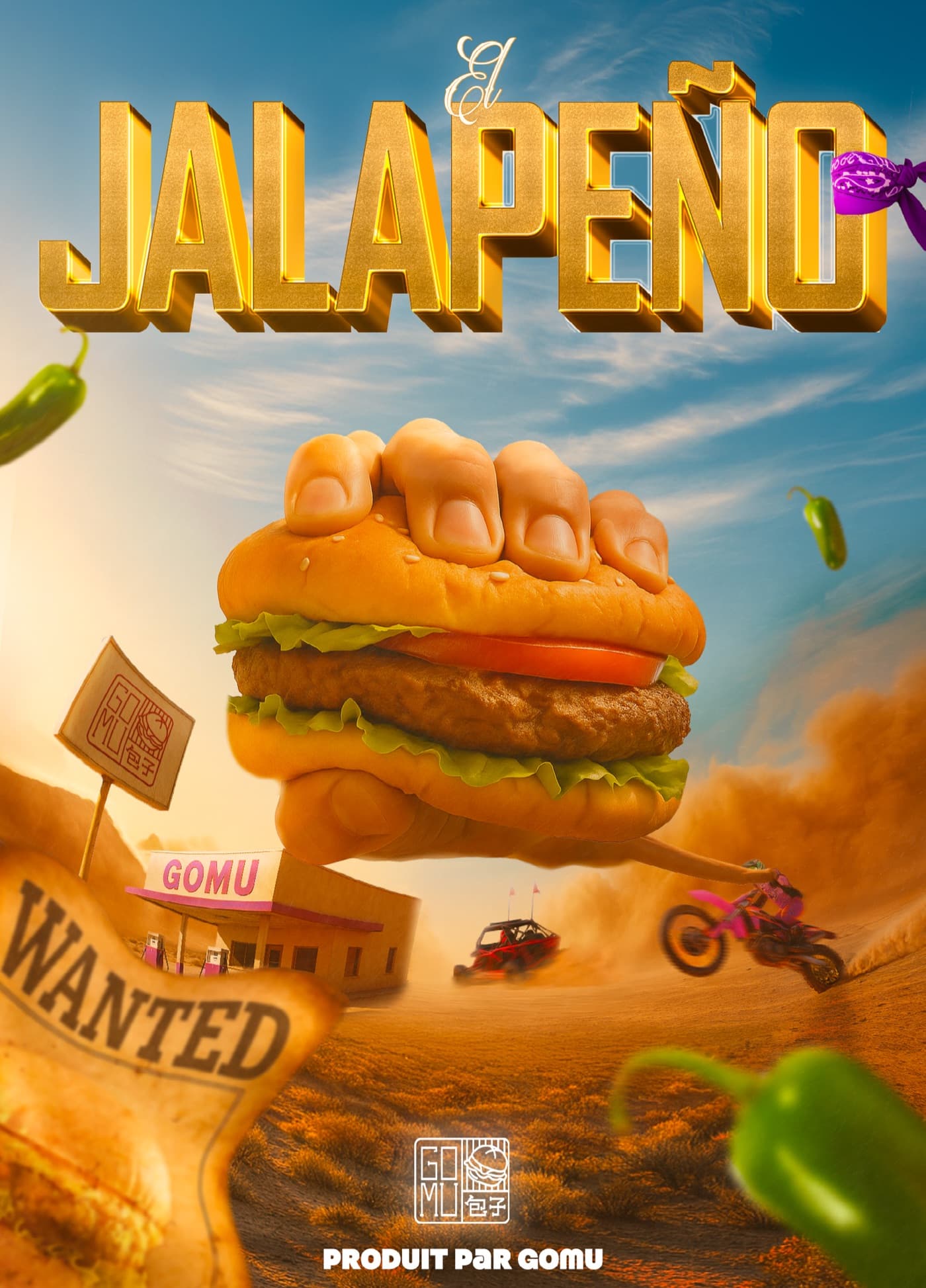 Gomu Jalapeño — Affiche