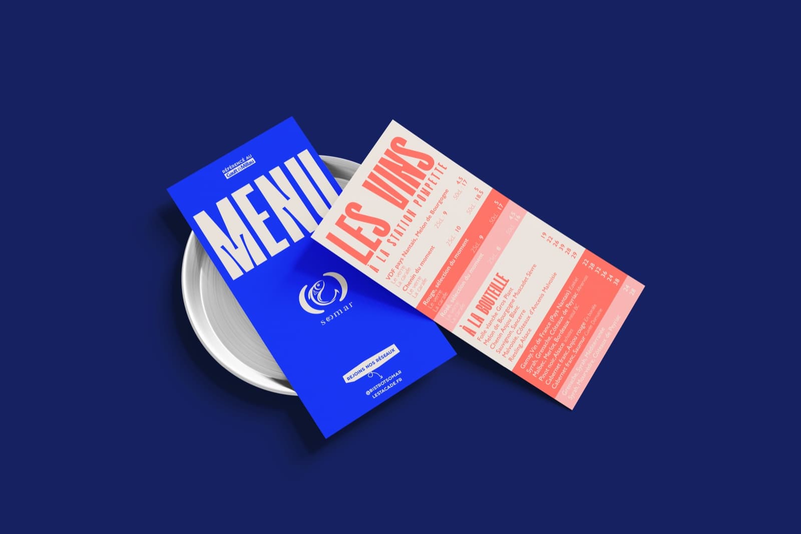 Somar — Menu